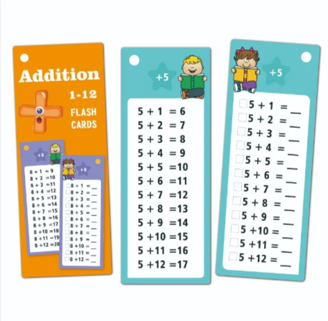 Erasable Math Practice Cards – 30-Count