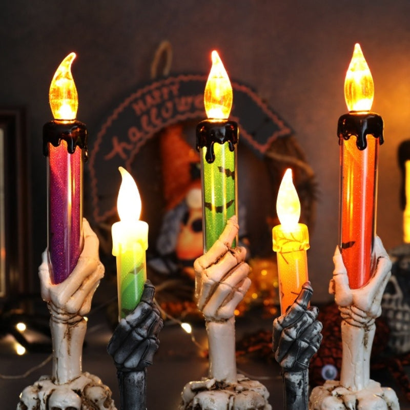 Creepy LED Skull Hand Light