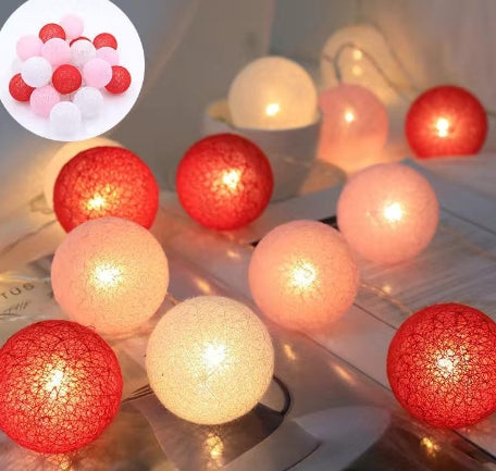 Cotton Glow LED String Lights