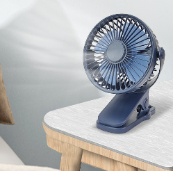 USB Portable Clip Fan - Quiet and Compact