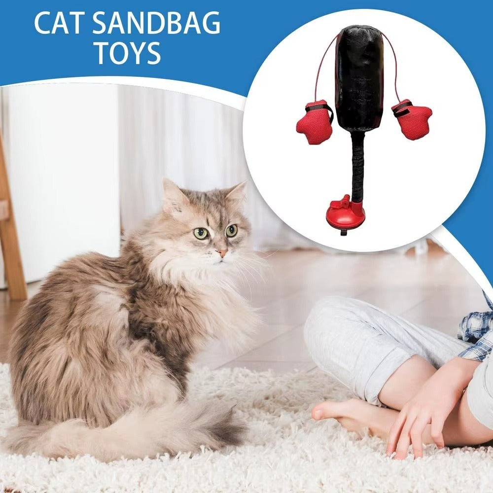 Mobile Cat Boxing Toy