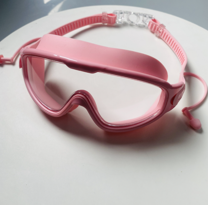 Large Frame Leakproof Swim Goggles