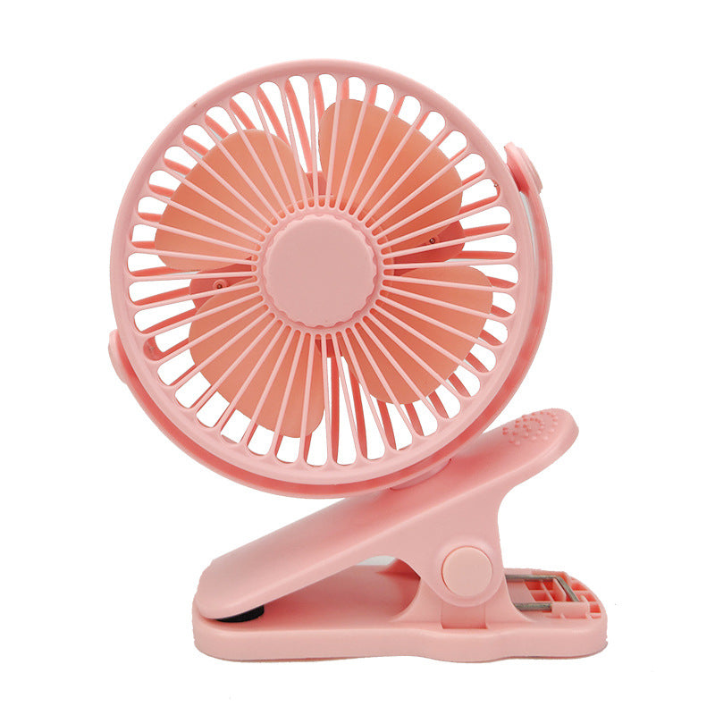 USB Portable Clip Fan - Quiet and Compact