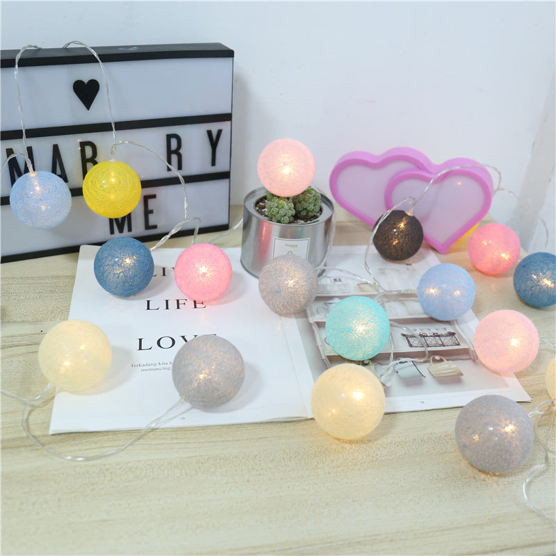 Cotton Glow LED String Lights