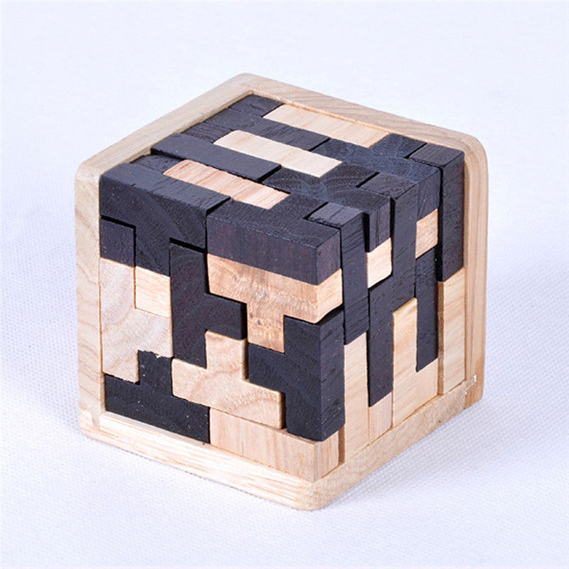 Wooden Mind Unlocker Puzzle