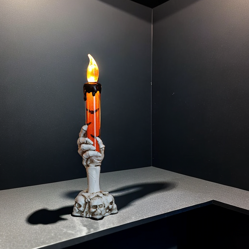 Creepy LED Skull Hand Light