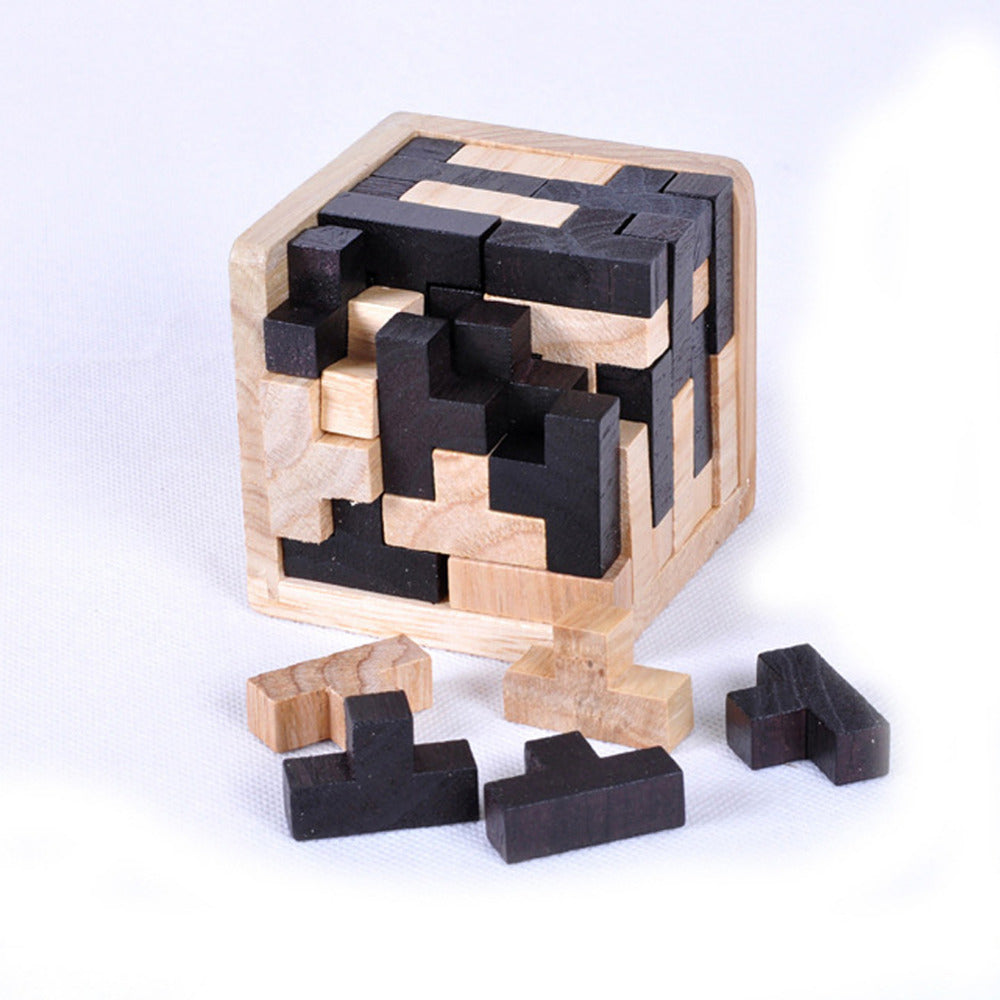 Wooden Mind Unlocker Puzzle