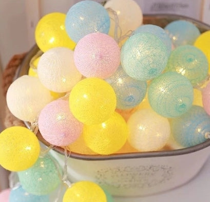 Cotton Glow LED String Lights