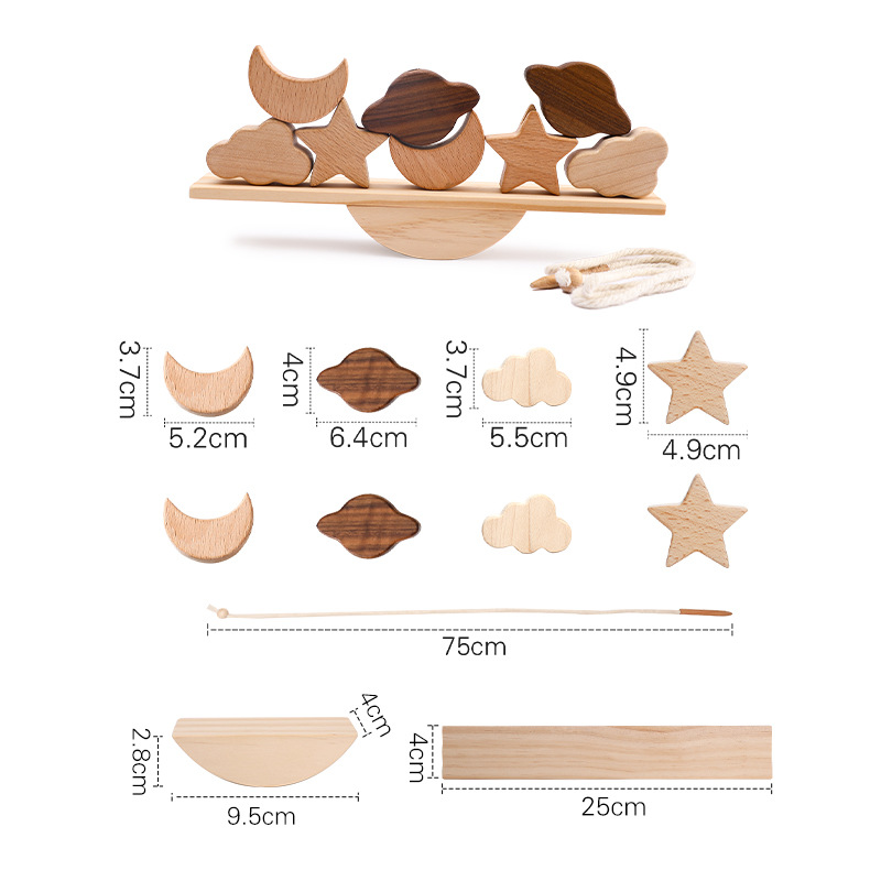 Montessori Creature Stack & Balance Game