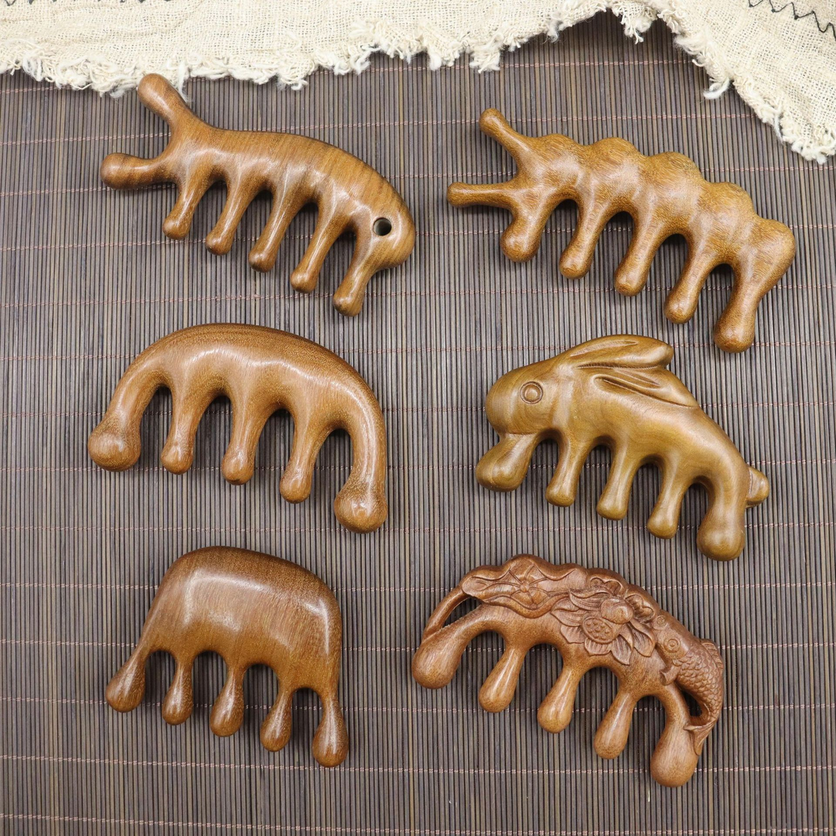 Golden Sandalwood Wellness Comb