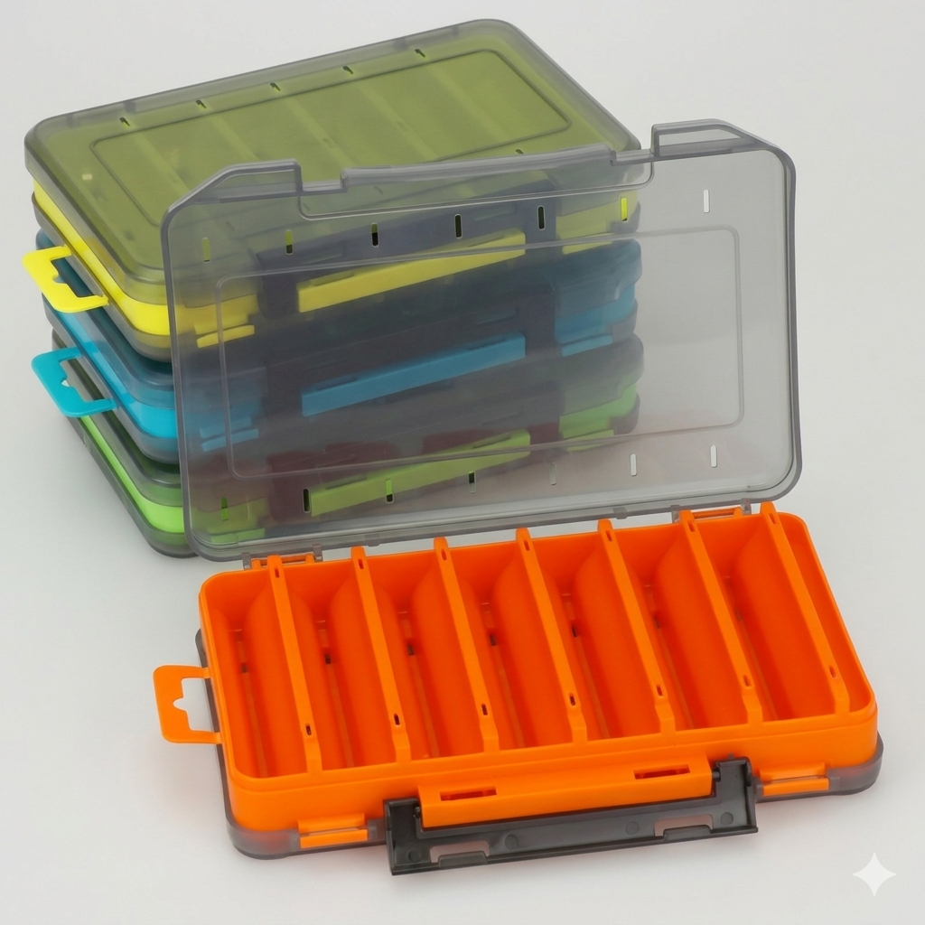 Tough Twin-Side Bait Organizer
