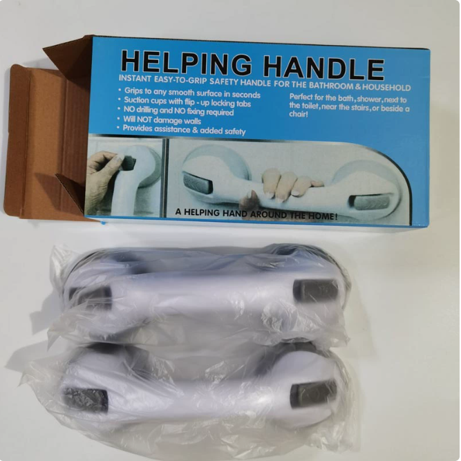 SecureGrip Bathroom Handle