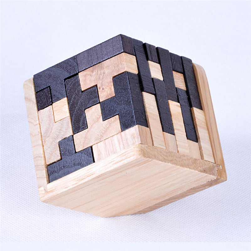 Wooden Mind Unlocker Puzzle