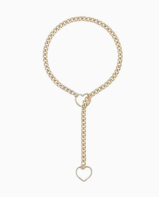 Heart Slide Stainless Necklace