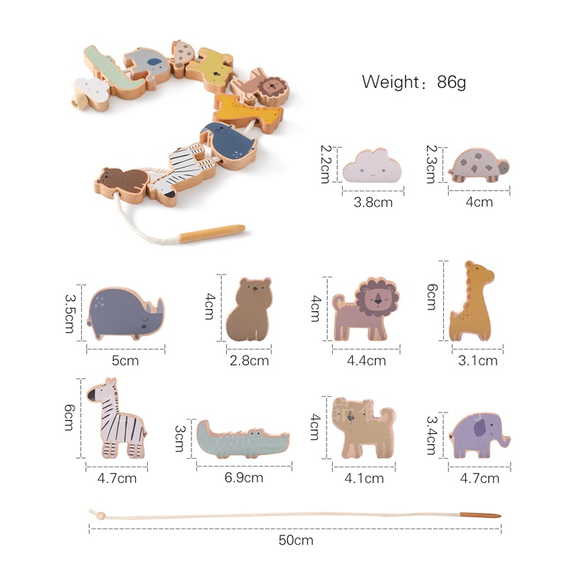 Montessori Creature Stack & Balance Game