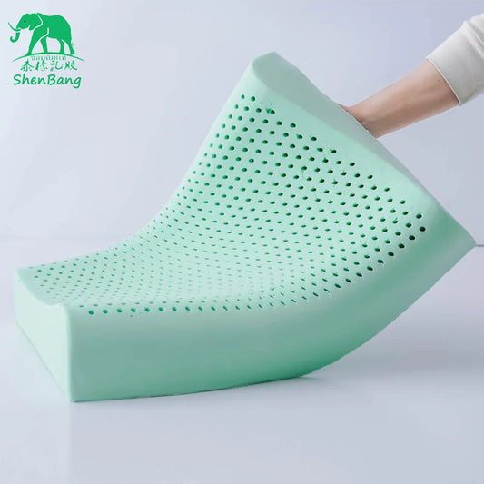 Head Contouring Protect Pressure Release Organic Baby Youths Natural Latex Pillow
