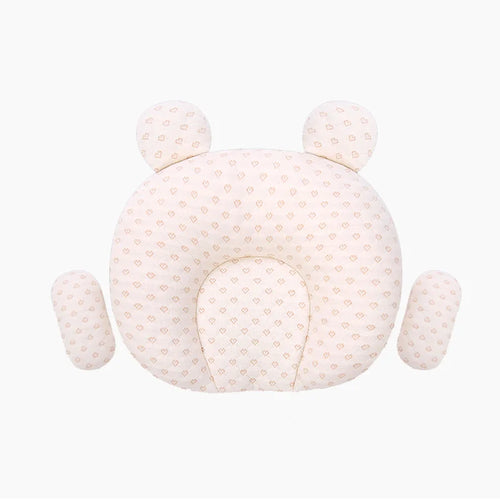 100% Cotton Cover Baby Styling Pillow Breathable Multi-Use Portable Feeding Pillow for Toddlers Bed Pillows with Sweat Control