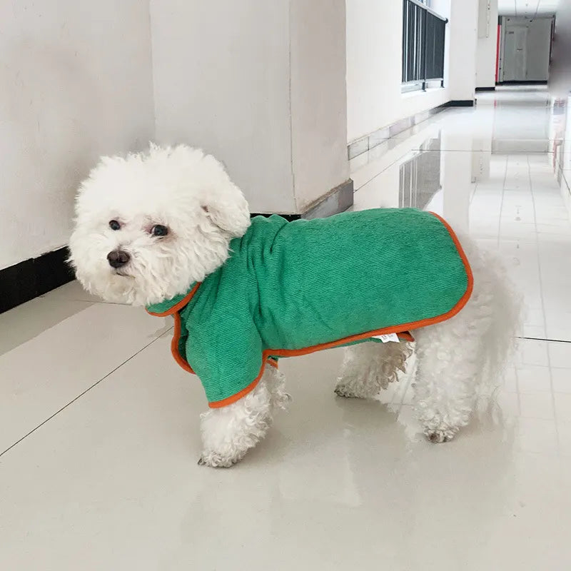 Puppy Quick-Dry Bathrobe