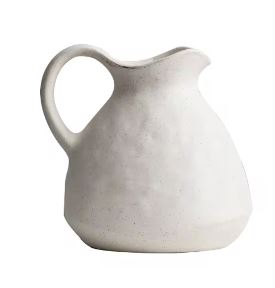 Classic White Ceramic Vase