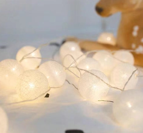 Cotton Glow LED String Lights