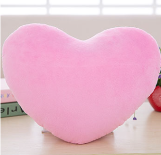 Charming Blue Heart Pillow
