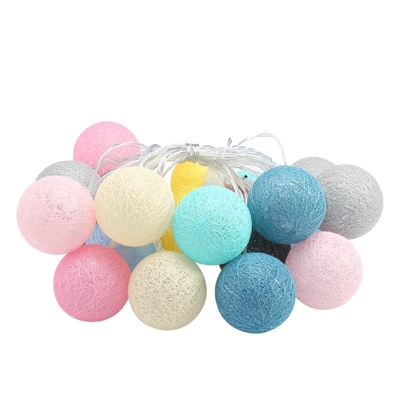 Cotton Glow LED String Lights