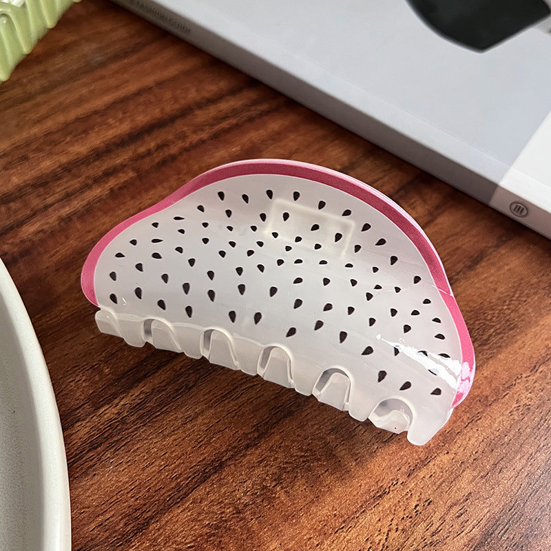 Fruity Acrylic Summer Hair Claw