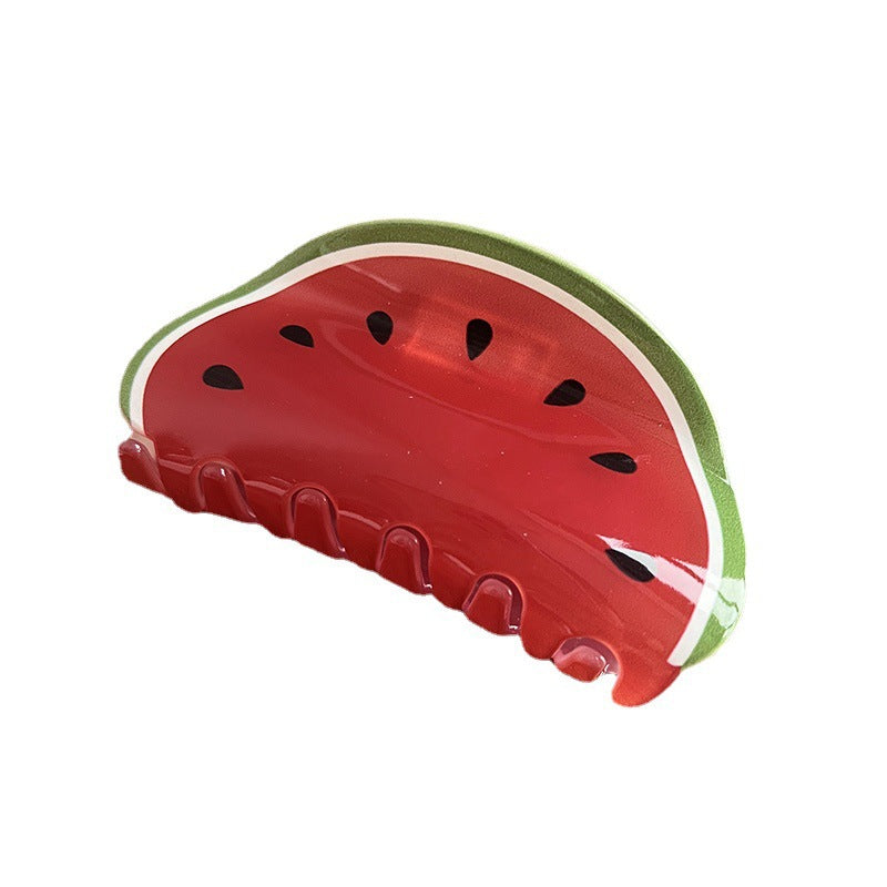 Fruity Acrylic Summer Hair Claw