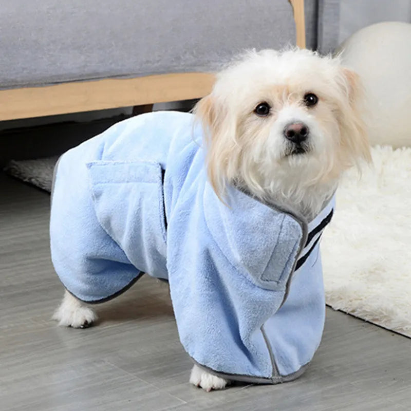 Puppy Quick-Dry Bathrobe