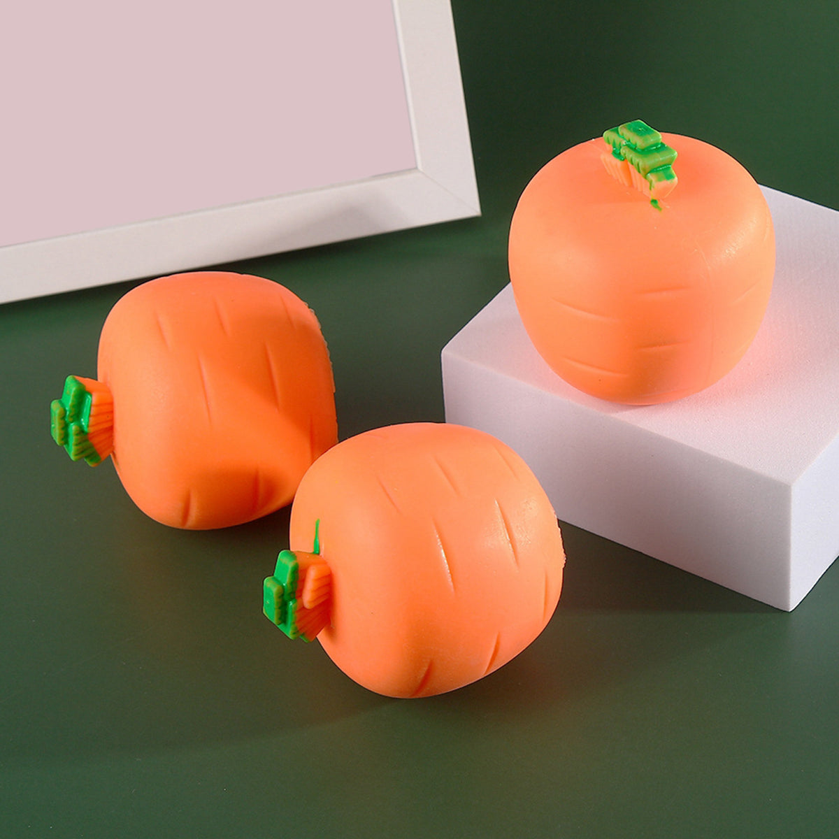 Charming Bunny Carrot Squeeze Toy
