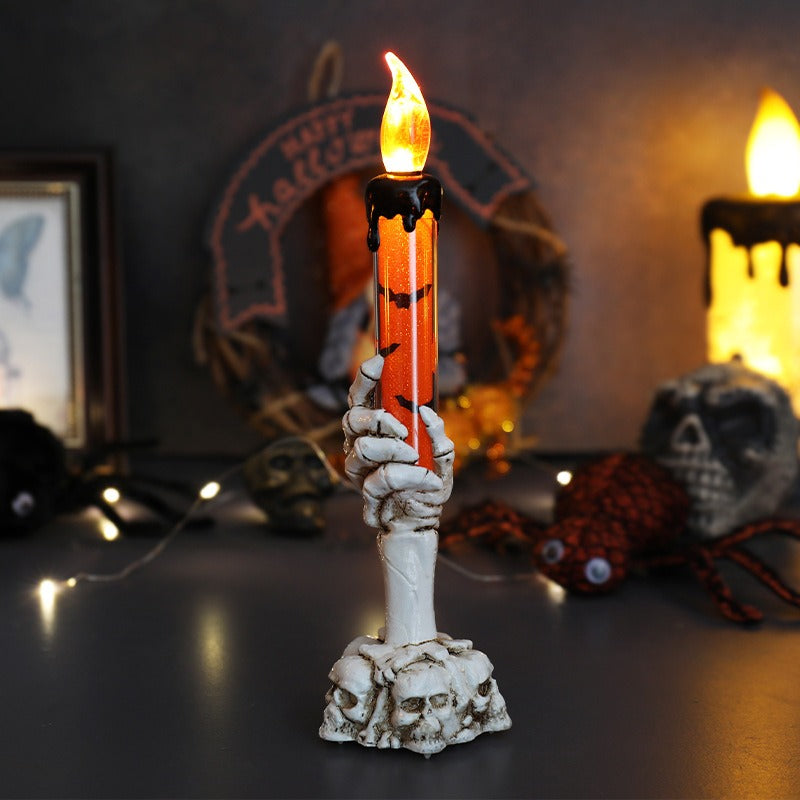 Creepy LED Skull Hand Light