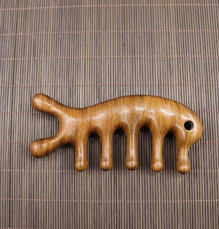 Golden Sandalwood Wellness Comb