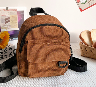 Chic Corduroy Commuter Bag Set