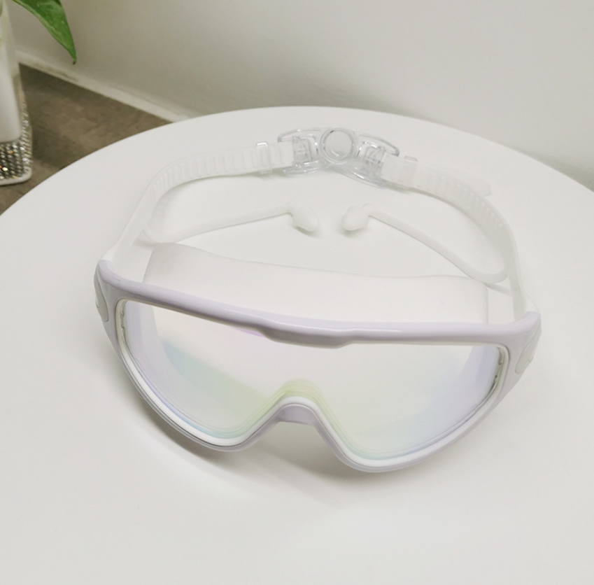 Large Frame Leakproof Swim Goggles