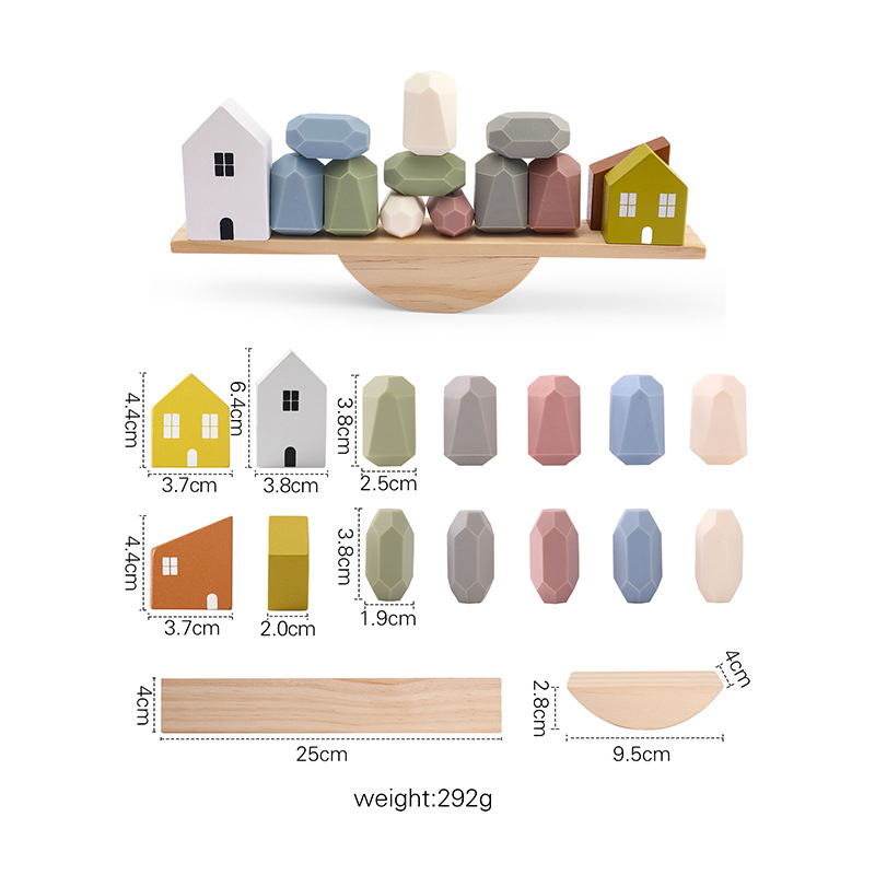 Montessori Creature Stack & Balance Game