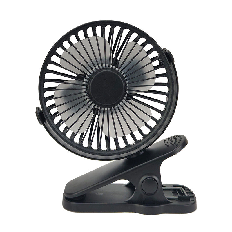 USB Portable Clip Fan - Quiet and Compact