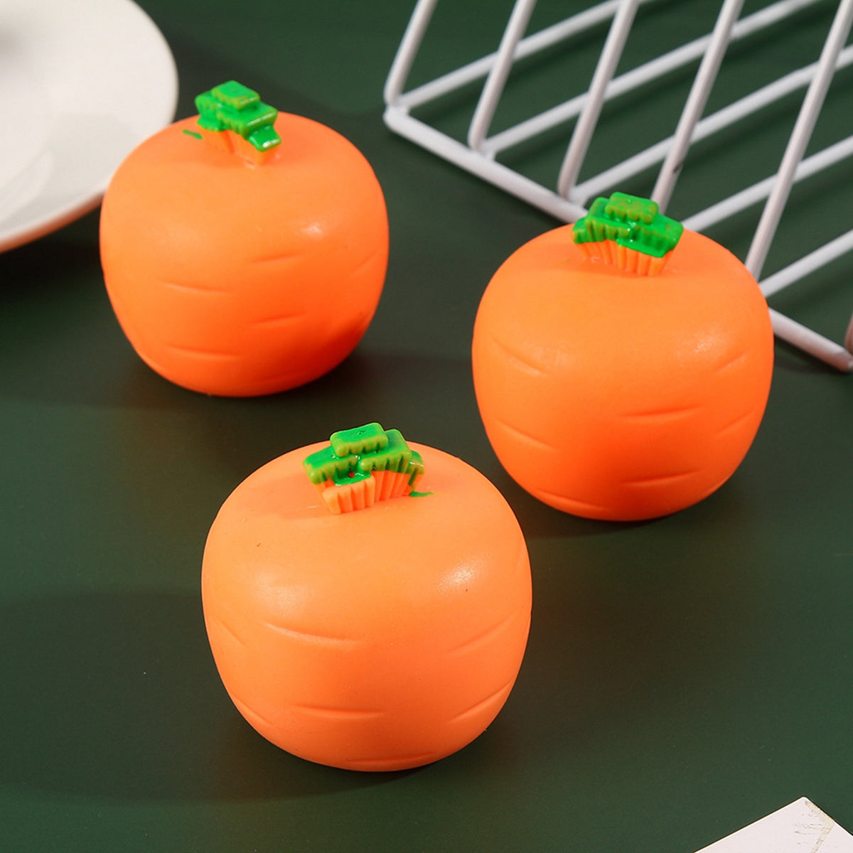 Charming Bunny Carrot Squeeze Toy