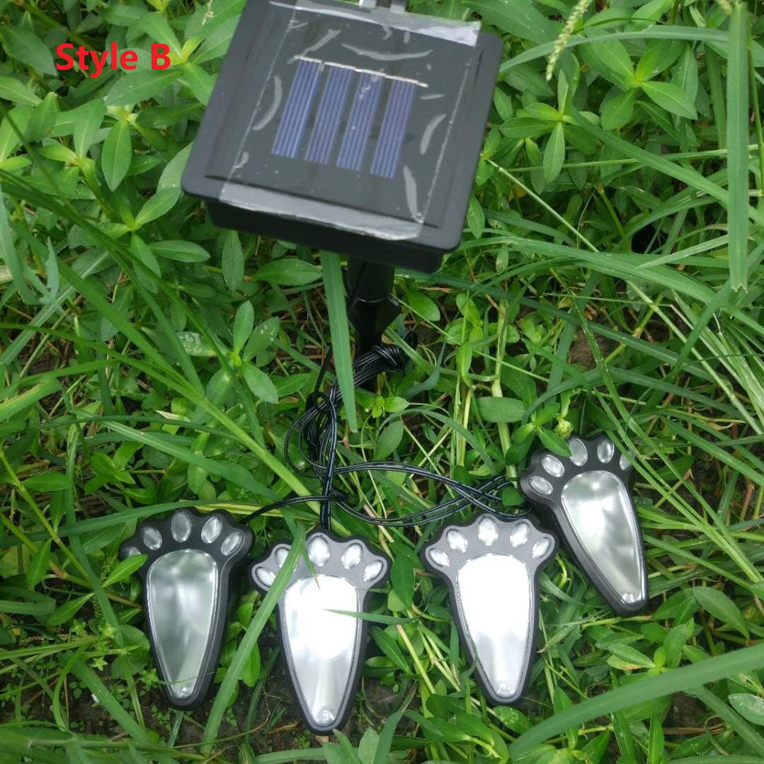 Garden Glow Bear Paw Light