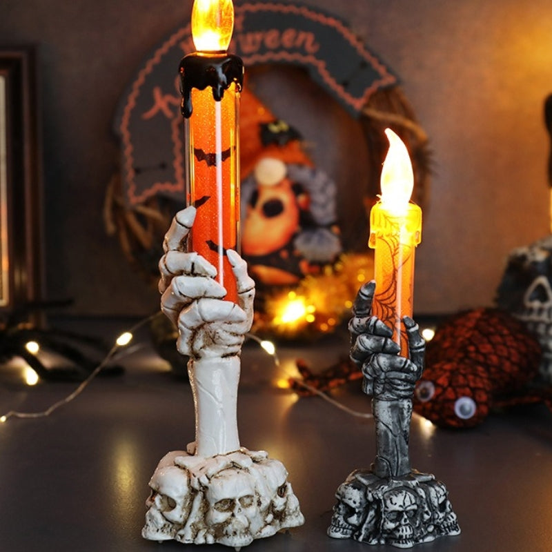 Creepy LED Skull Hand Light