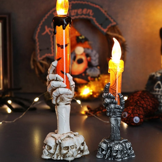 Creepy LED Skull Hand Light