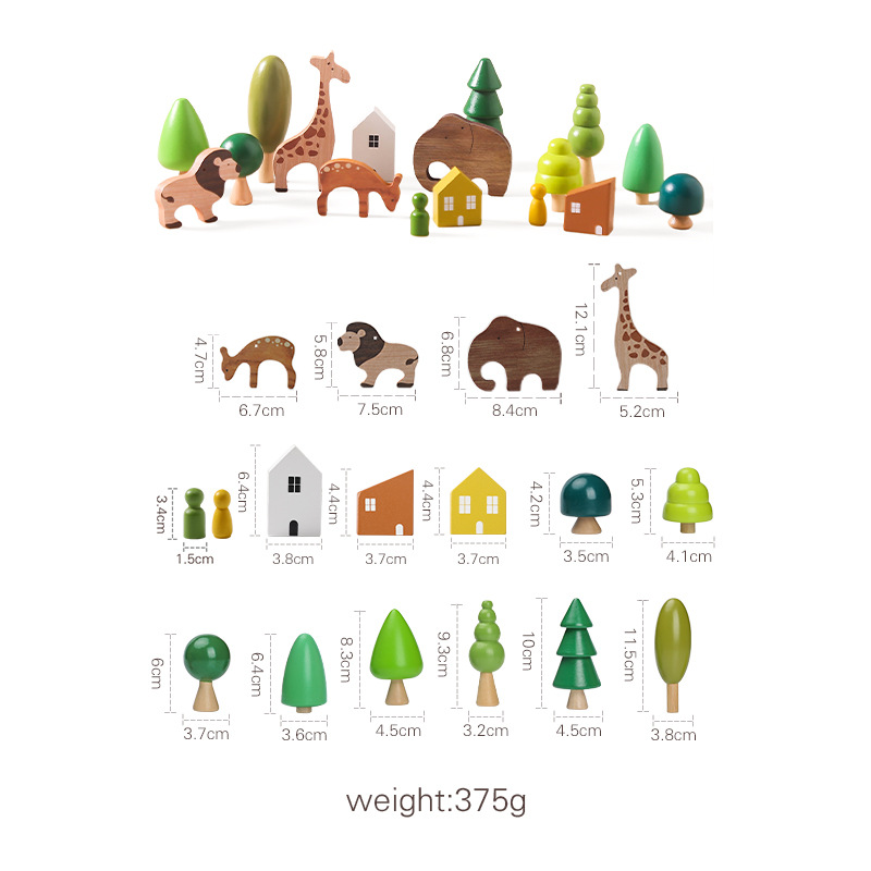 Montessori Creature Stack & Balance Game