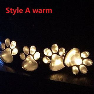 Garden Glow Bear Paw Light