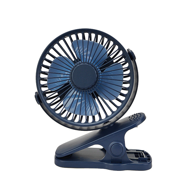 USB Portable Clip Fan - Quiet and Compact