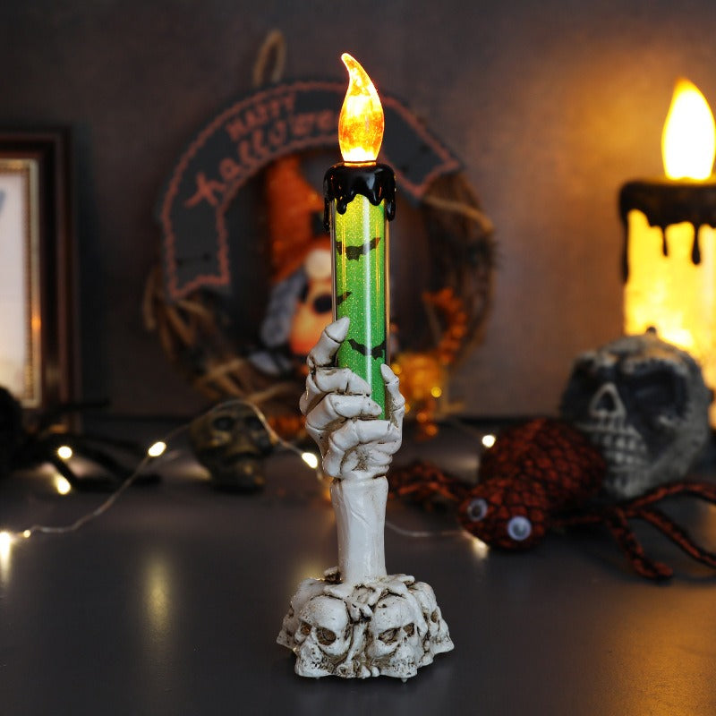 Creepy LED Skull Hand Light