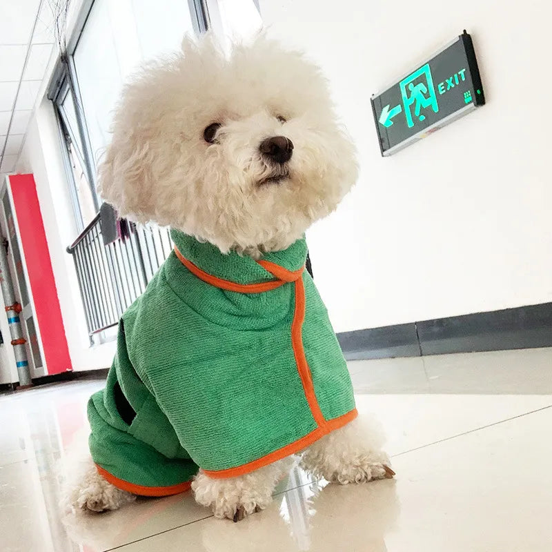 Puppy Quick-Dry Bathrobe