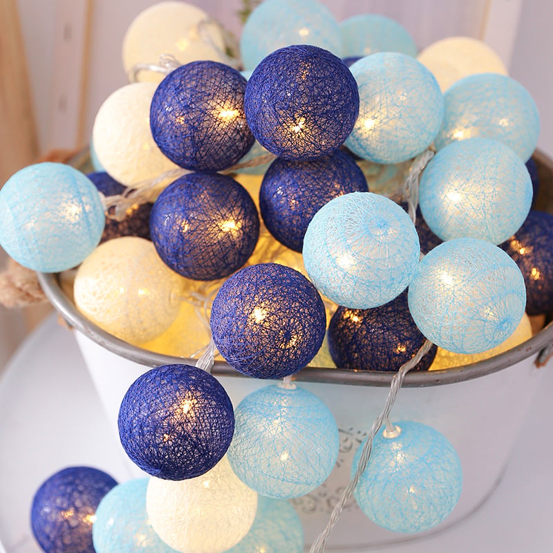 Cotton Glow LED String Lights