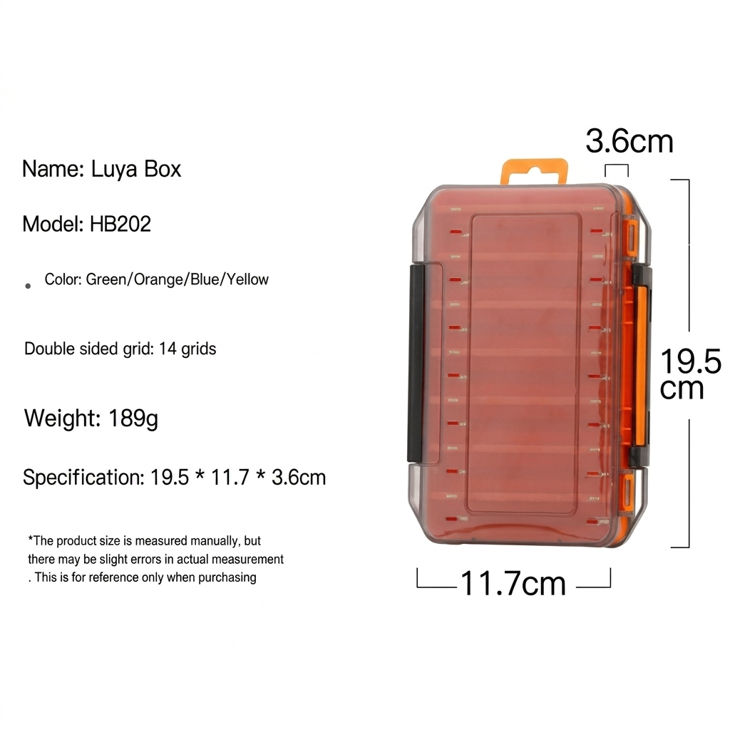 Tough Twin-Side Bait Organizer
